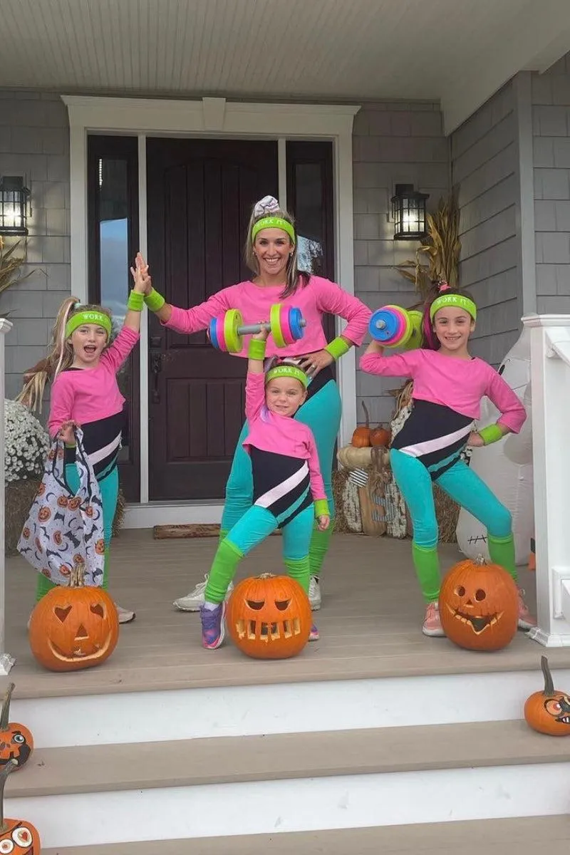 Mom & Me - '80s Workout Costume - COMPLETE SET!