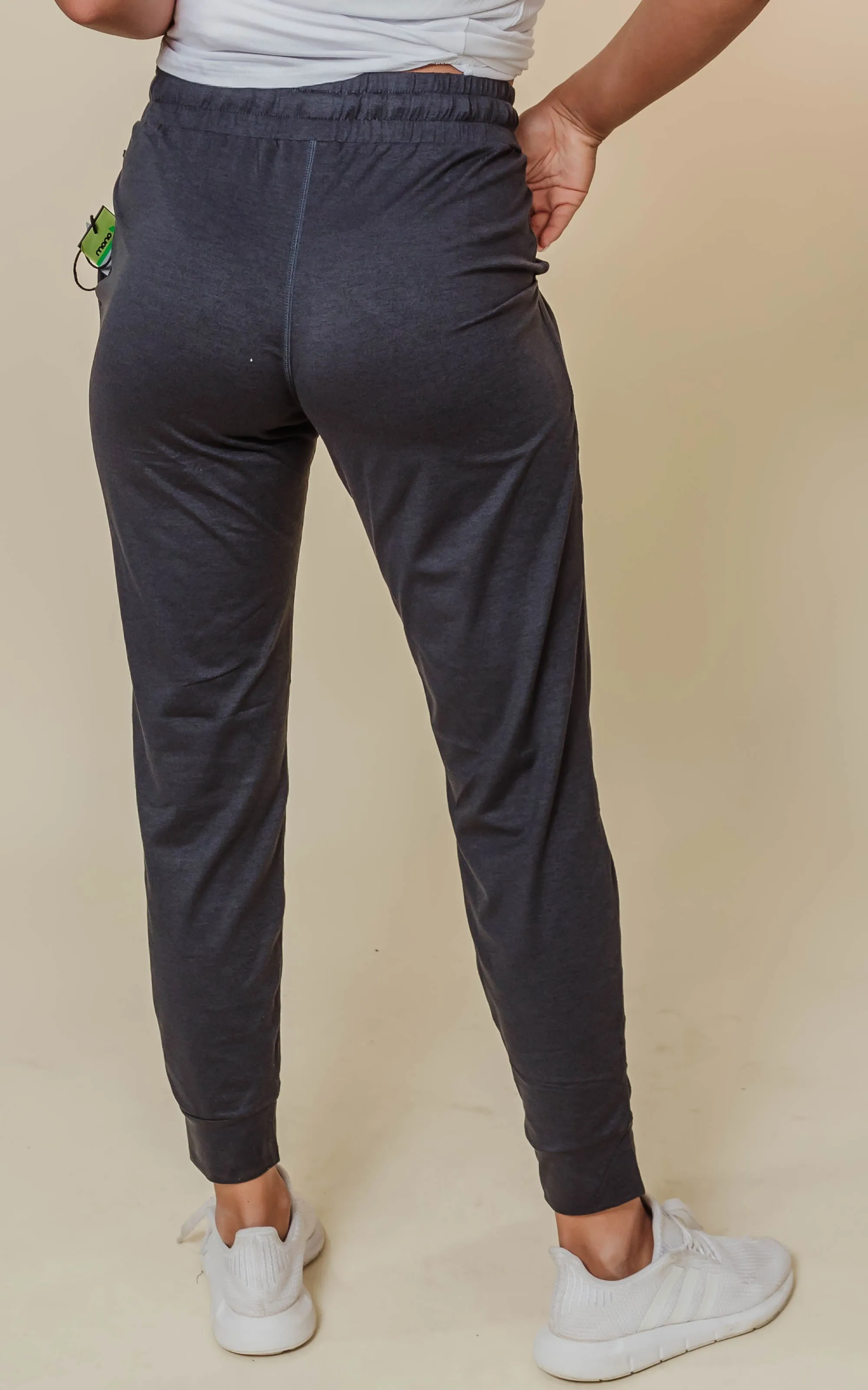 Mono B Green - Slim Sweatpants - Final Sale