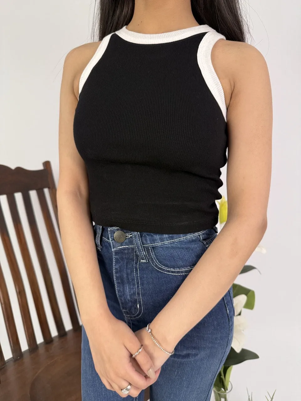 Monochrome Essential Tank Top