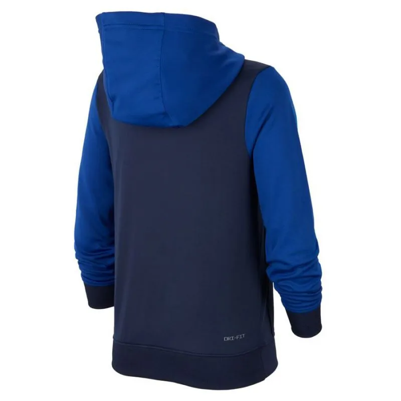 Navy Zippered Nike Hoodie for Chelsea FC Fans - Stylish Comfort for Game Day!