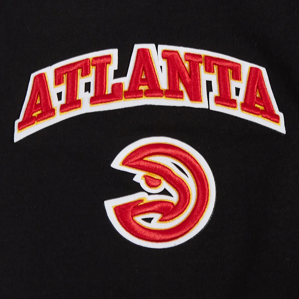 NBA ATLANTA HAWKS CLASSIC WOMEN'S RACERBACK (BLACK)