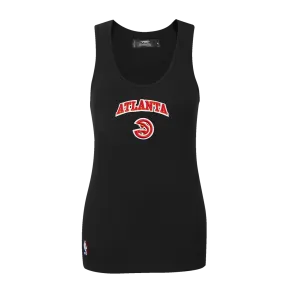 NBA ATLANTA HAWKS CLASSIC WOMEN'S RACERBACK (BLACK)