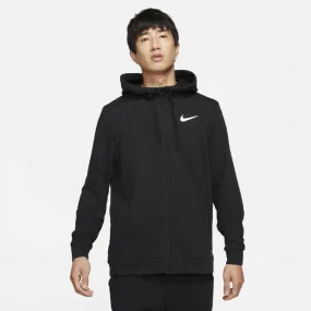 Nike Dri-FIT Men's Black Zip-Up Hoodie for Ultimate Comfort and Performance