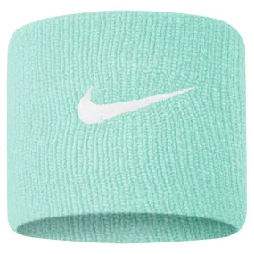 Nike Tennis Premier Wristbands 2 Pack (Turquoise/White)