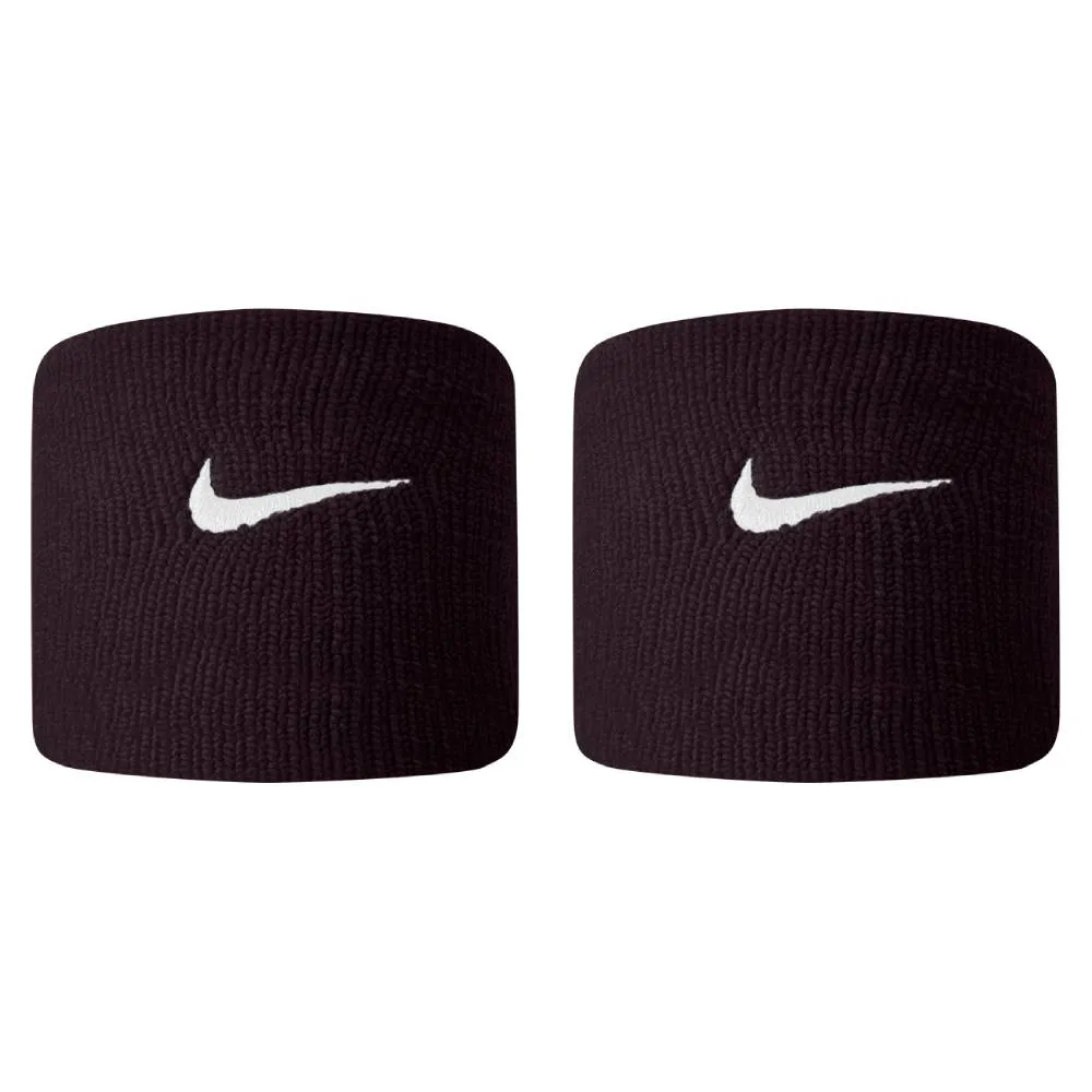 Nike Tennis Premier Wristbands 2 PK (Burgundy Ash/White)