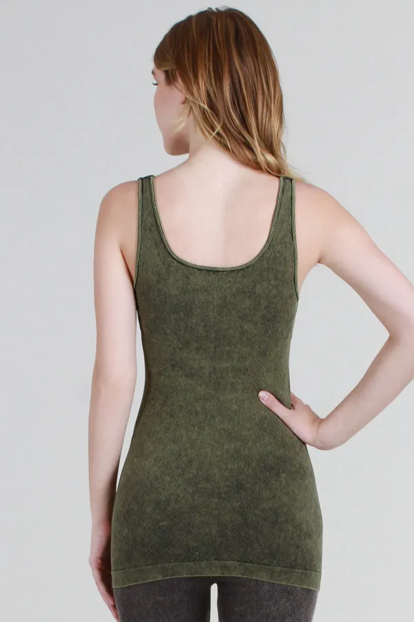 NikiBiki Vintage Tank Top Olive