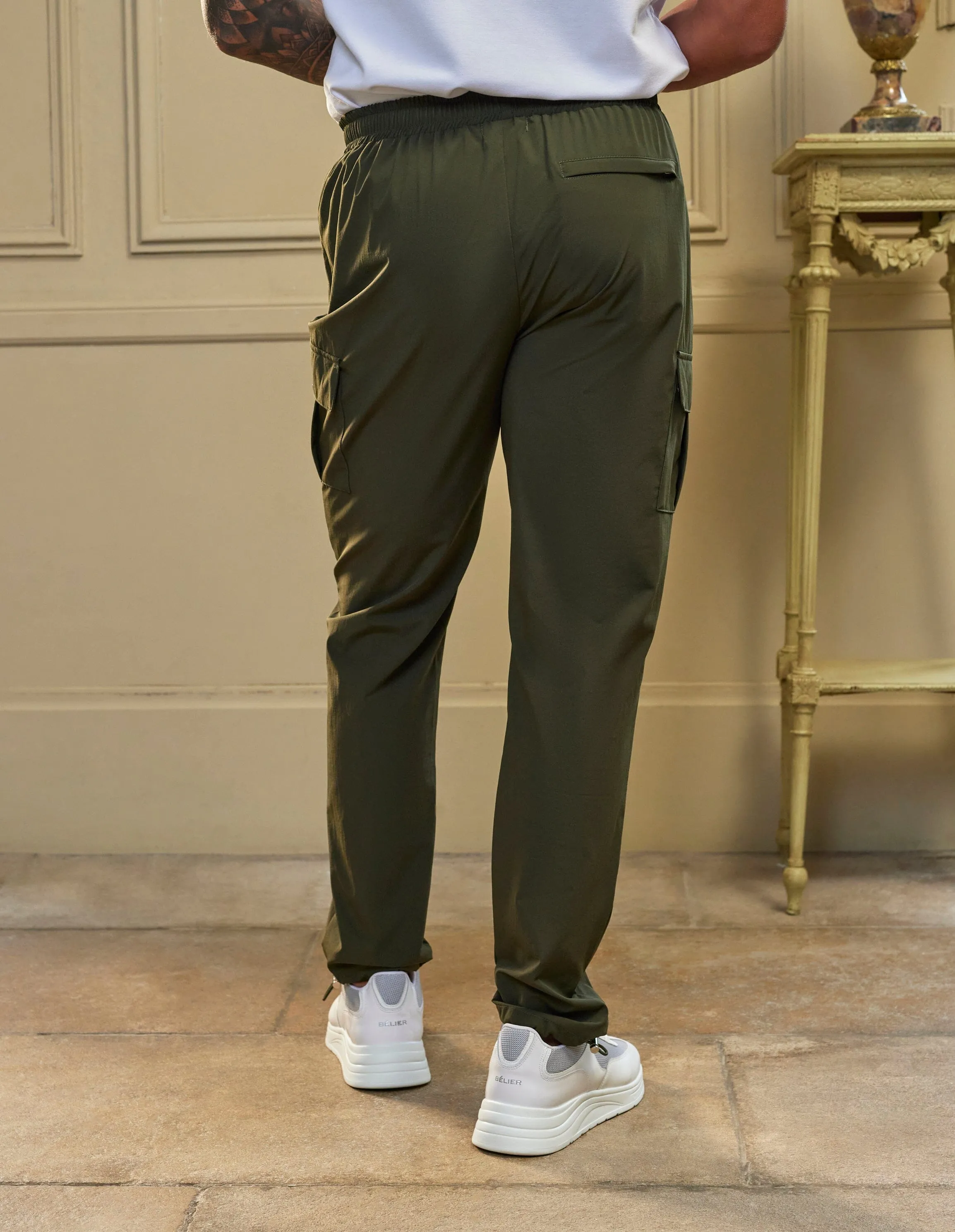 Olive Woven Cargo Pant