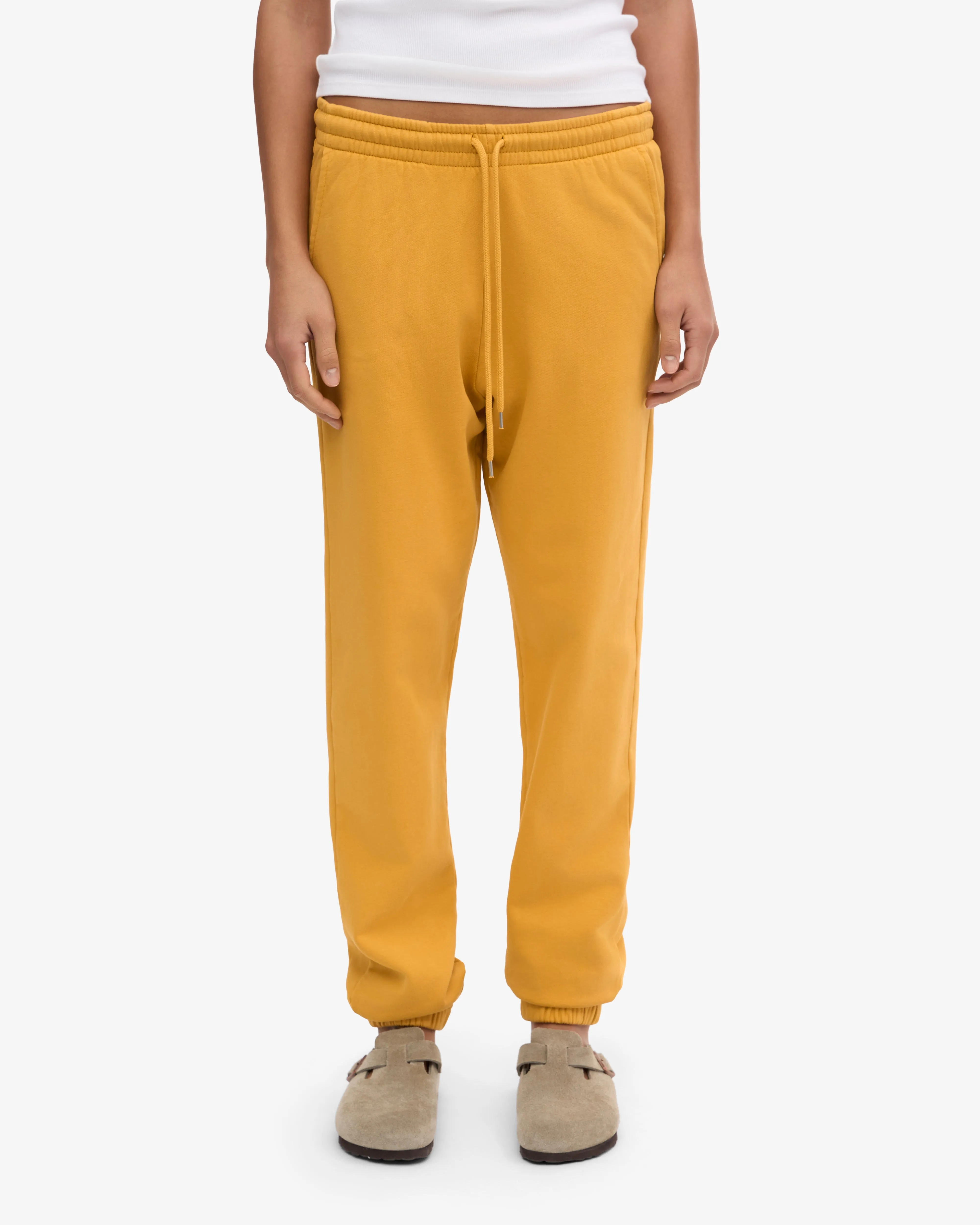 Organic Sweatpants - Burned Yellow