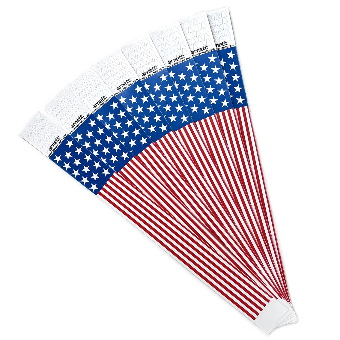 Patriot | Full Color Tyvek Wristbands