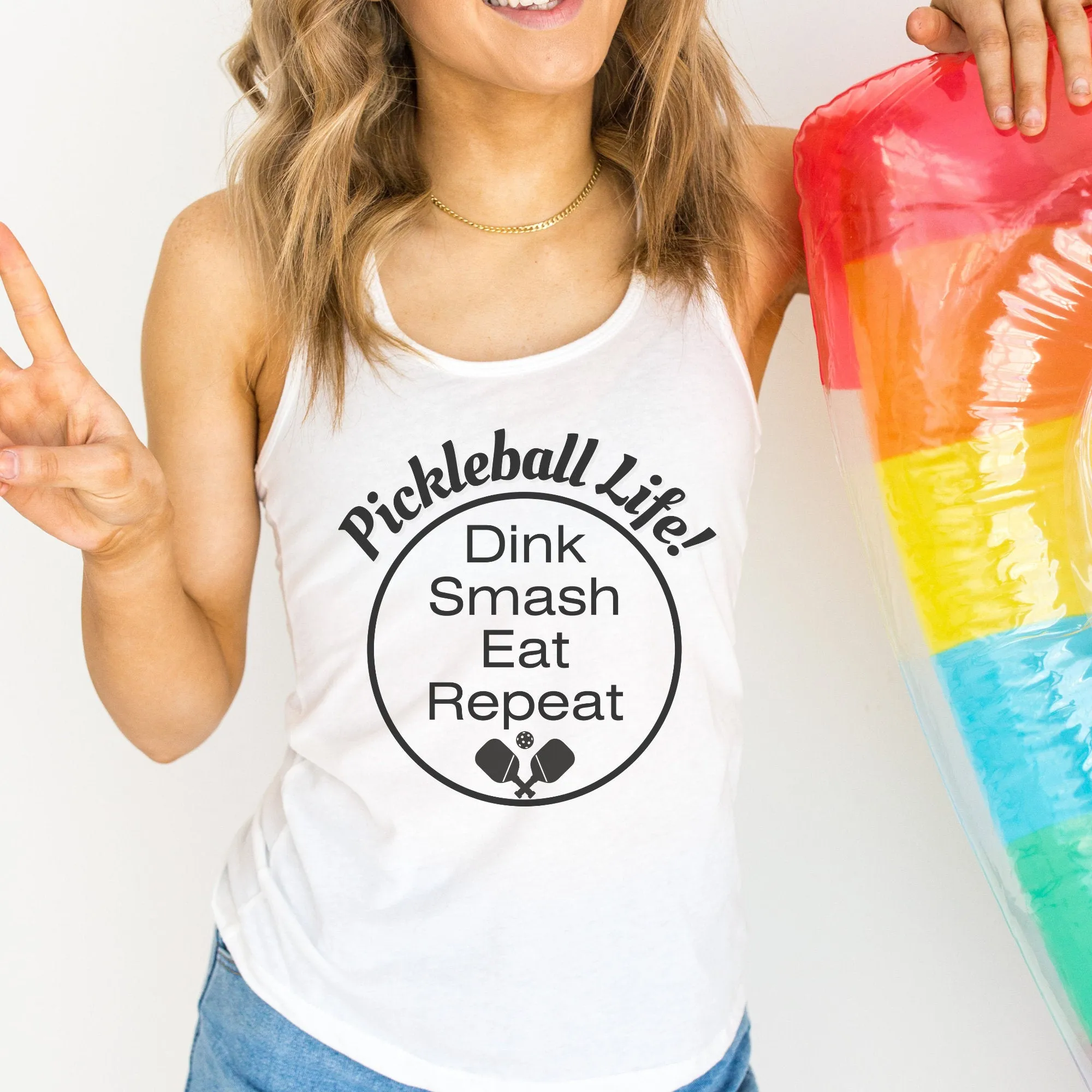 Pickleball Life Womens Tank Top
