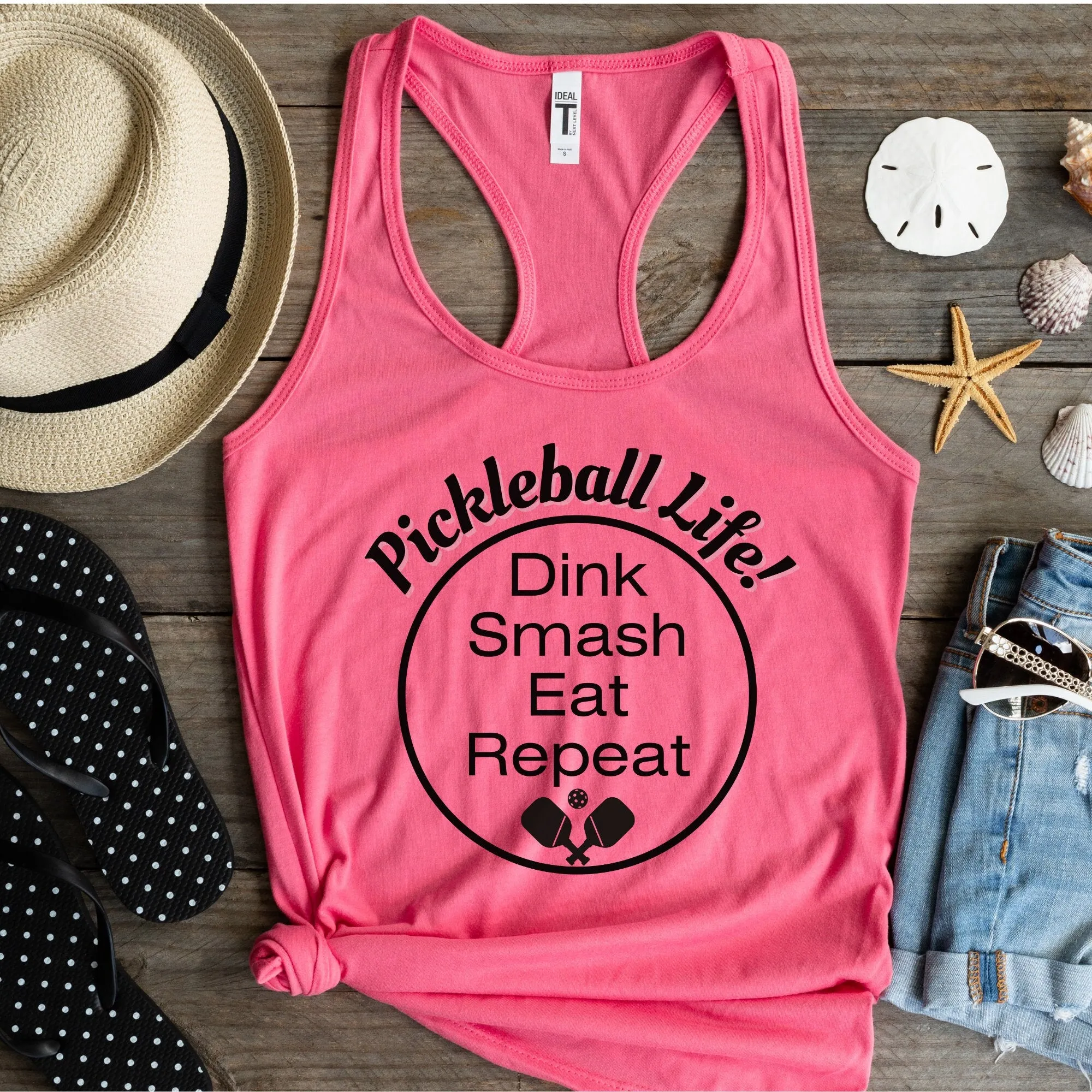 Pickleball Life Womens Tank Top