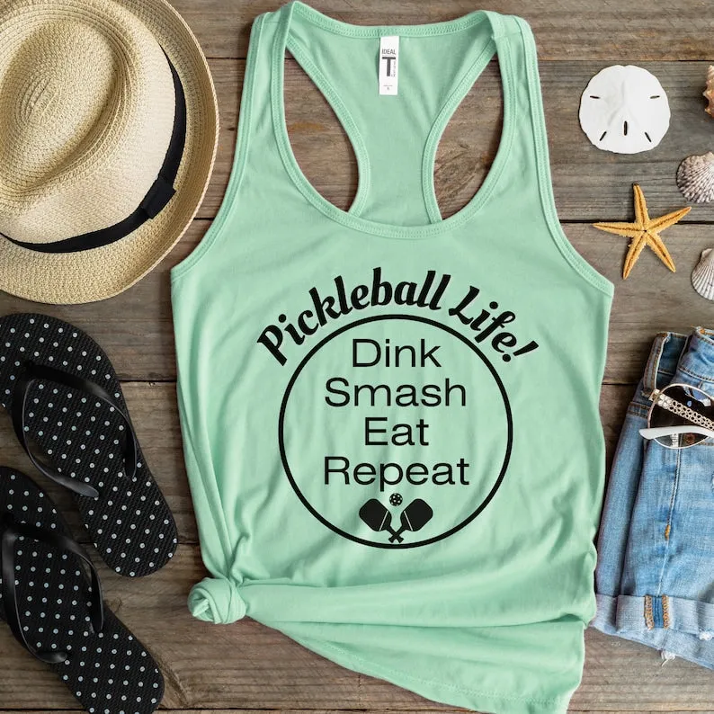 Pickleball Life Womens Tank Top