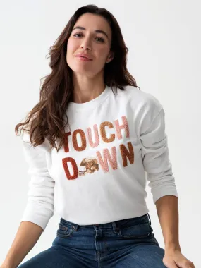 "Touchdown" Sweatshirt | Ivory Shiraleah