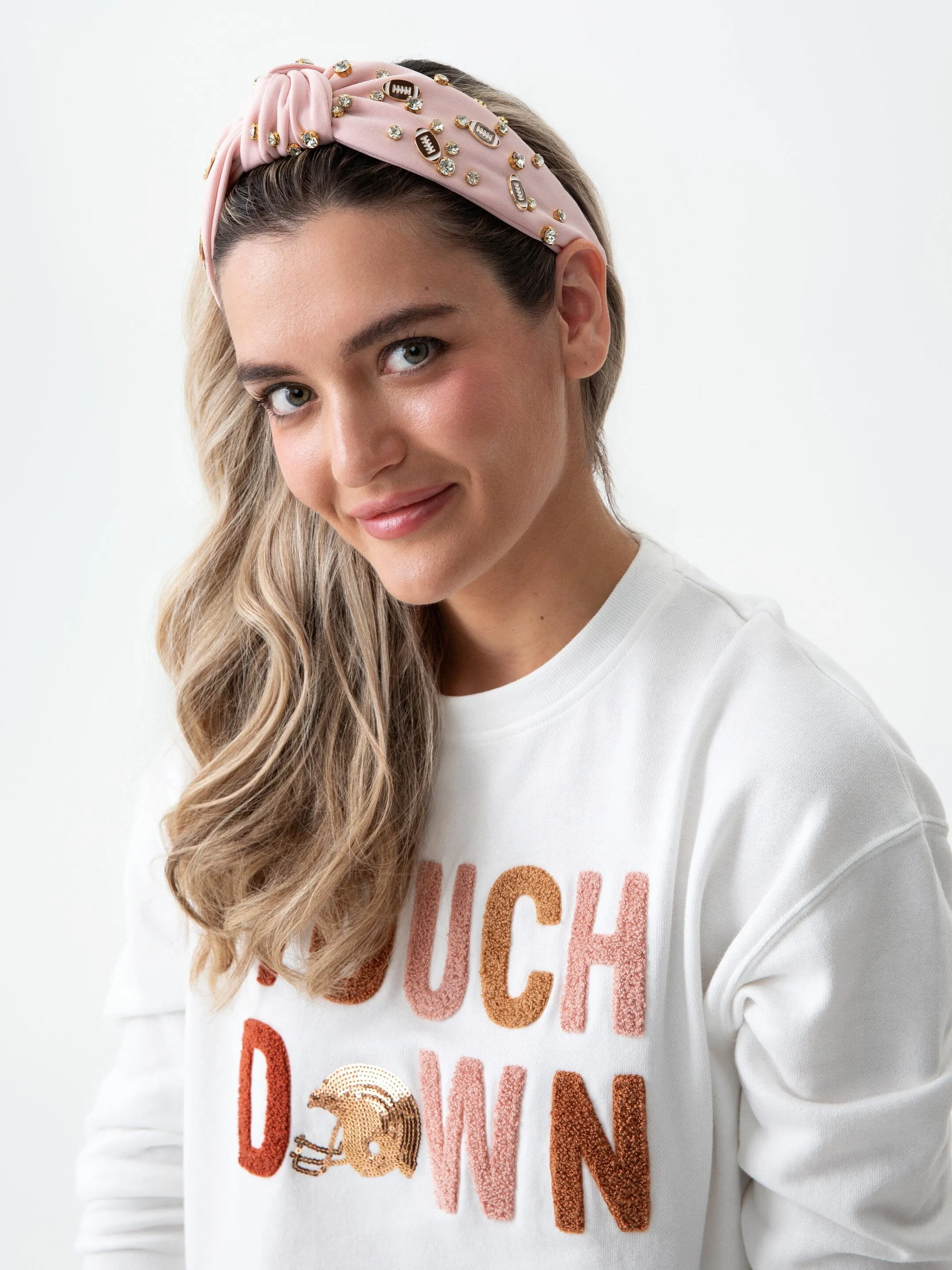 "Touchdown" Sweatshirt | Ivory Shiraleah