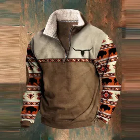 Rafe Quarter Zip-up Jumper