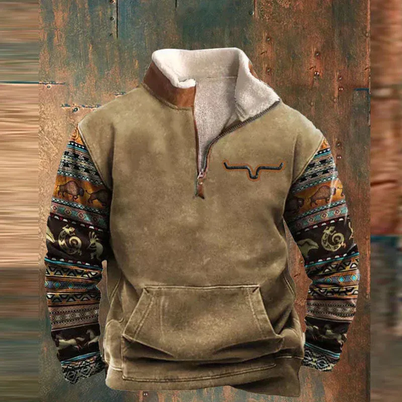 Rafe Quarter Zip-up Jumper