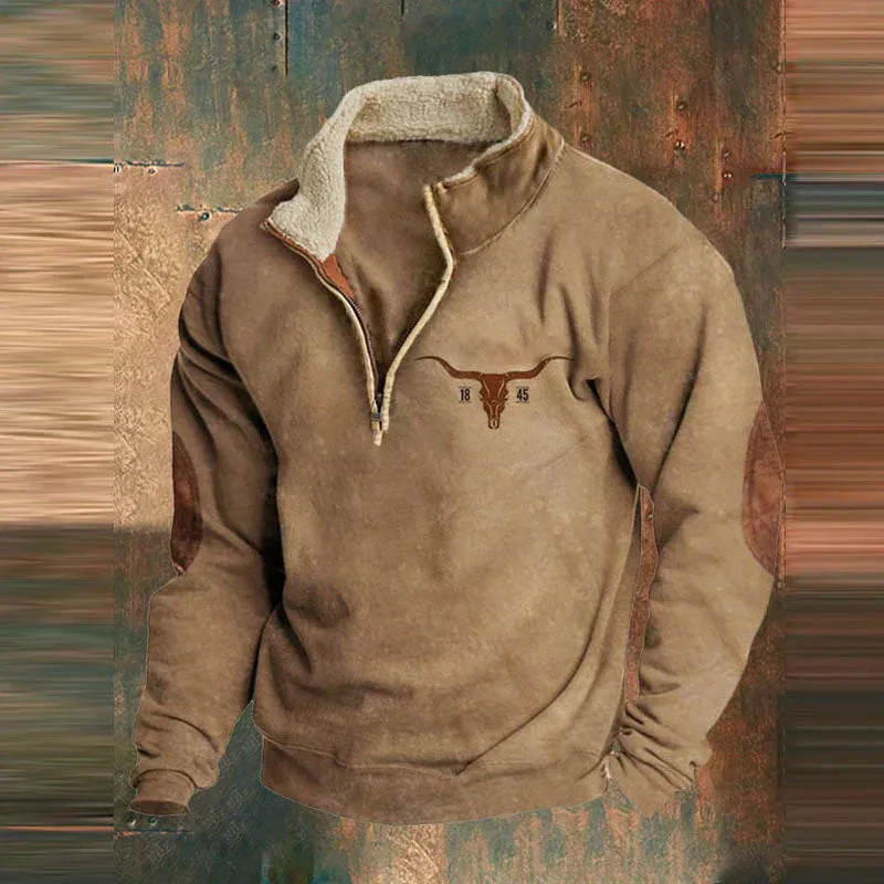 Rafe Quarter Zip-up Jumper