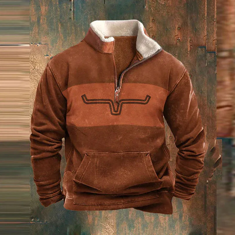 Rafe Quarter Zip-up Jumper