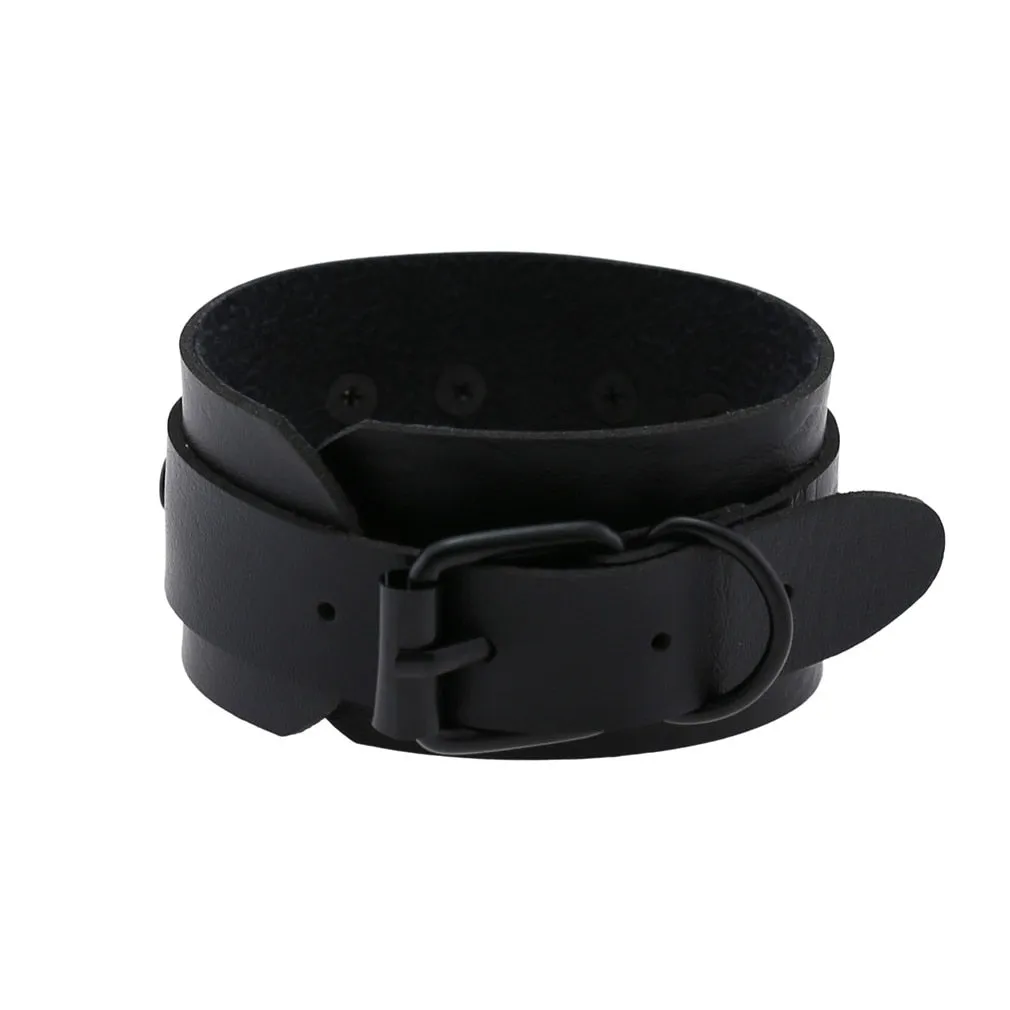 Red and Black Heart Wristband