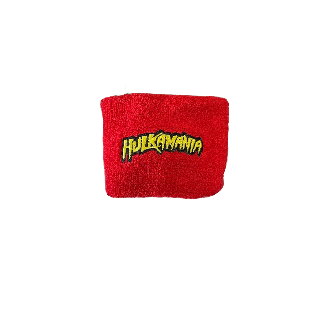Red Hulkamania Wristband