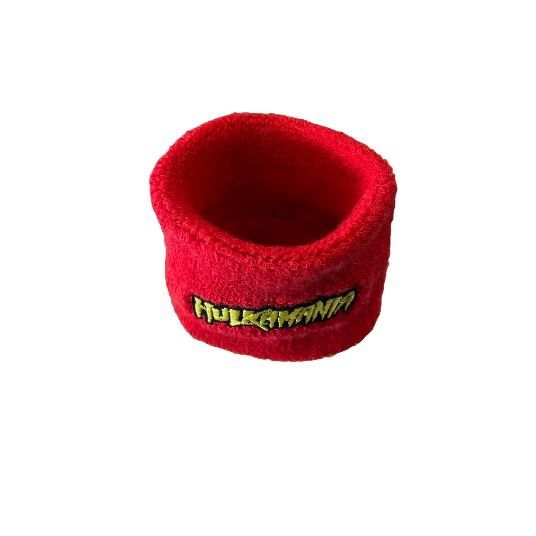 Red Hulkamania Wristband