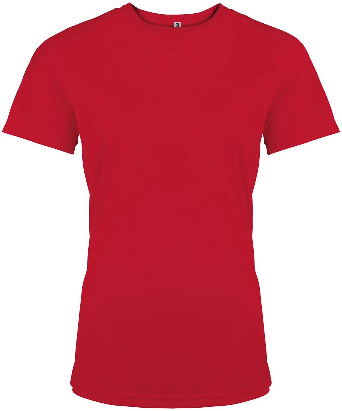 Red - Ladies' short-sleeved sports T-shirt