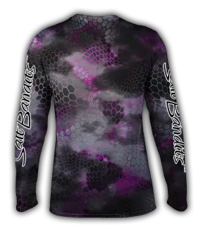 Salt Bandits™ Chameleon Camo Pink Performance Long Sleeve T-shirt