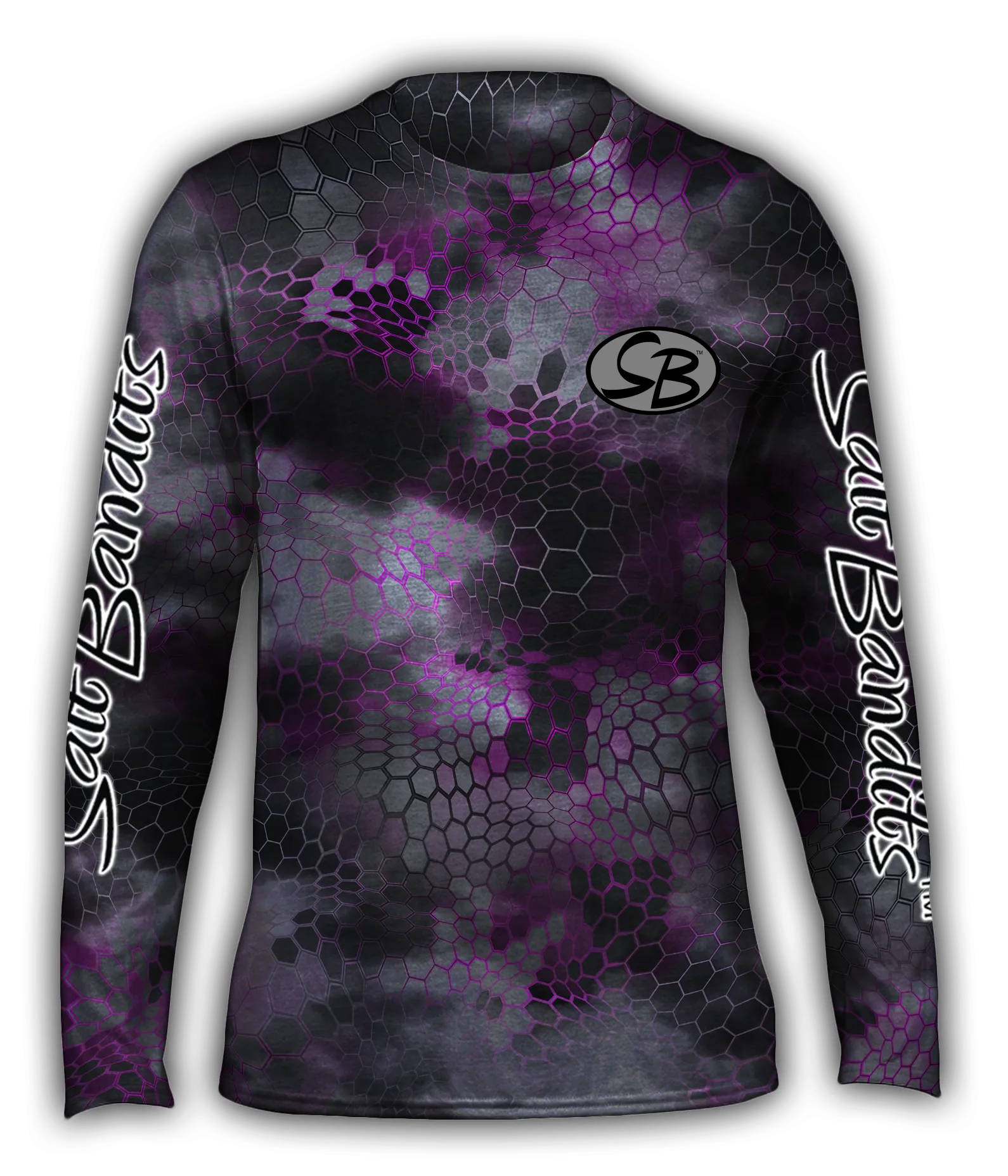 Salt Bandits™ Chameleon Camo Pink Performance Long Sleeve T-shirt