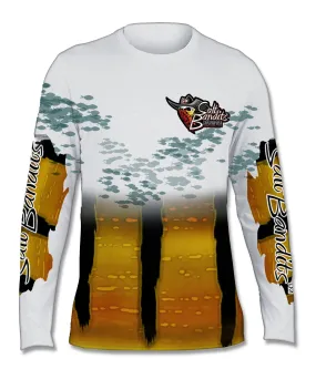 Salt Bandits™ Peacock Bass Performance Long Sleeve T-shirt