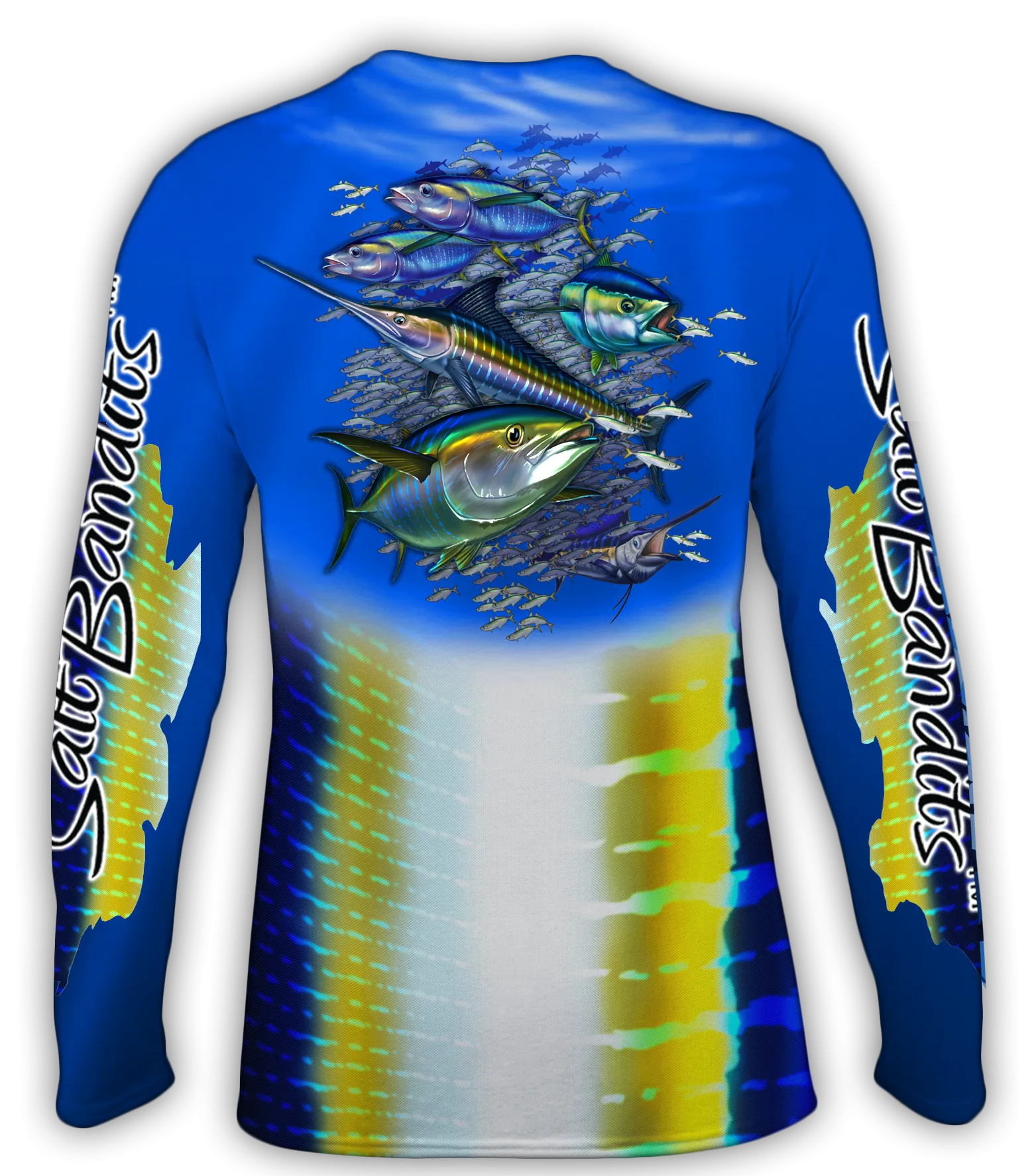 Salt Bandits™ Tuna-Marlin Performance Long Sleeve T-Shirt