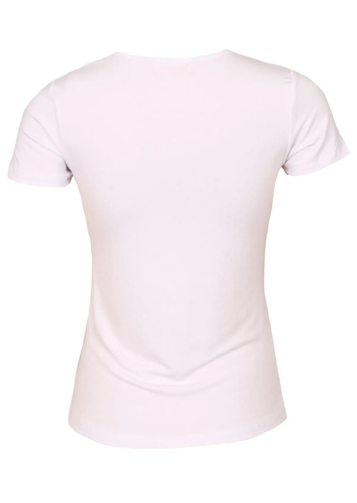 Scoop Neck T-Shirt White
