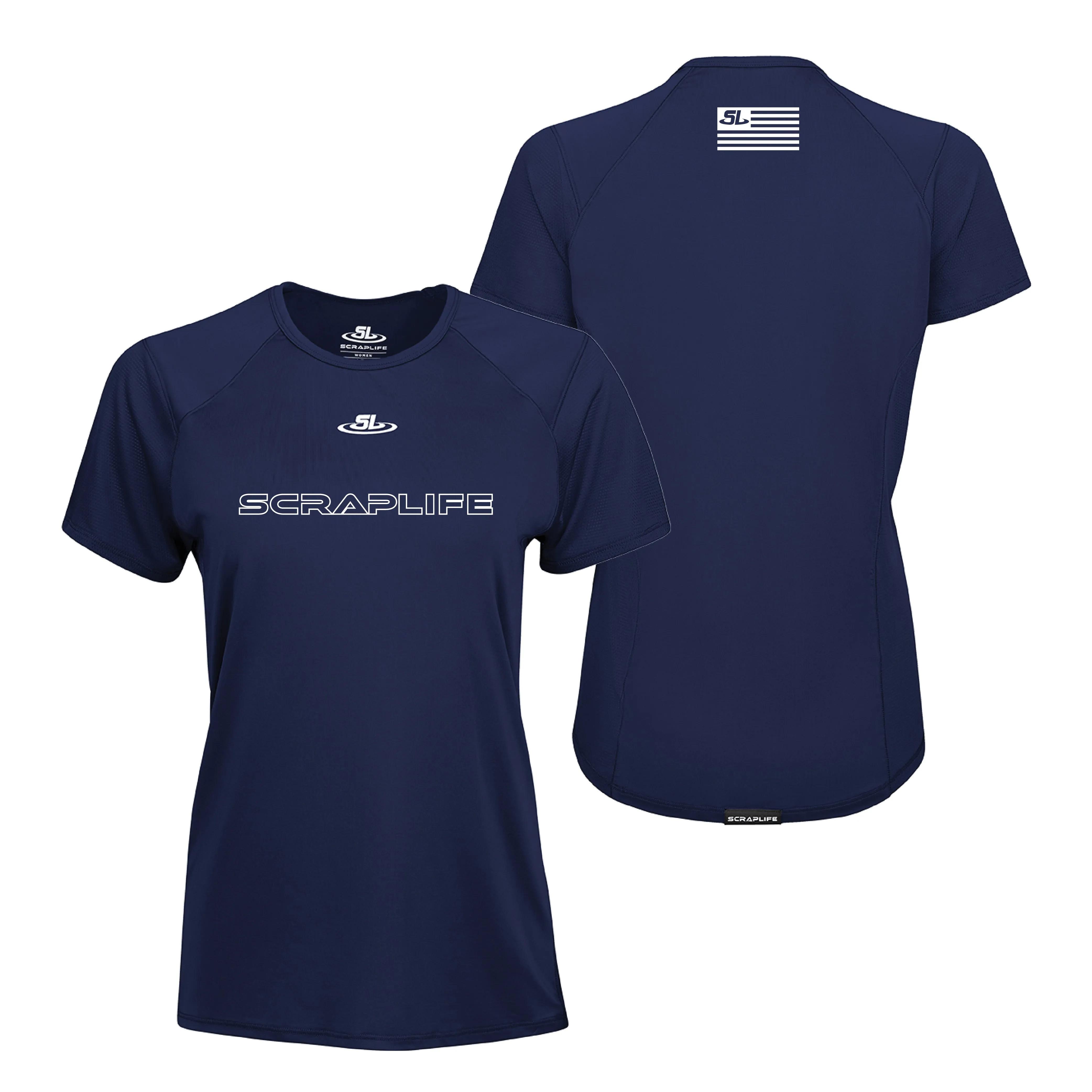 ScrapLife Women's WORDMARK Essential Performance Short Sleeve Tech T-Shirt
