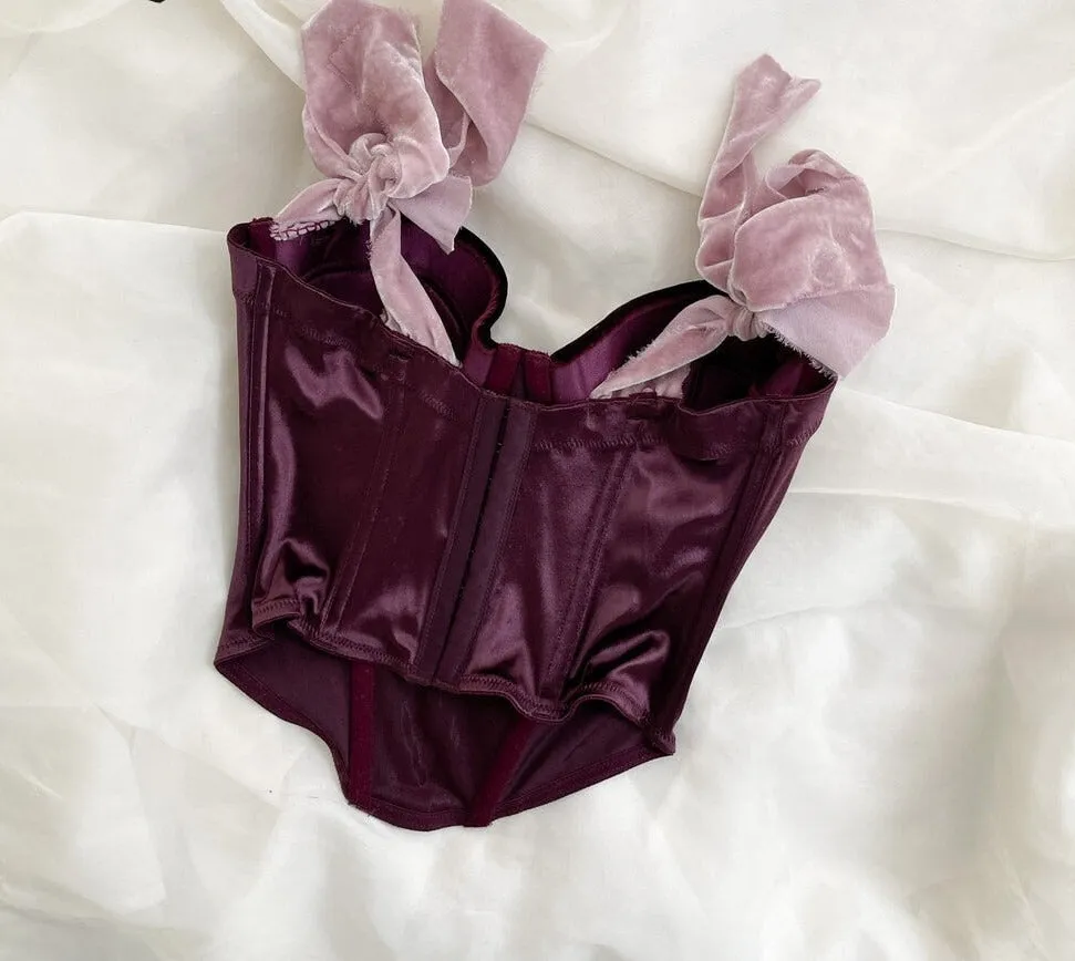 Sexy Backless Corset Party Top