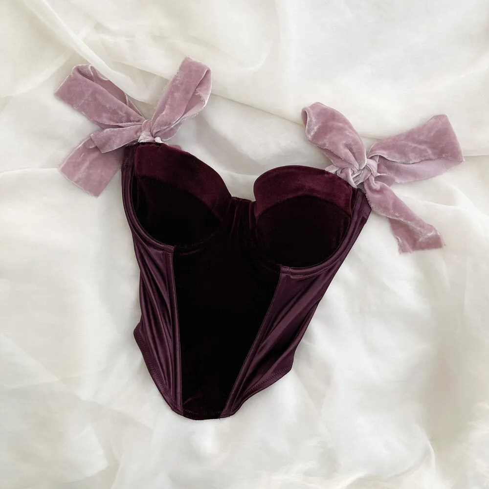 Sexy Backless Corset Party Top