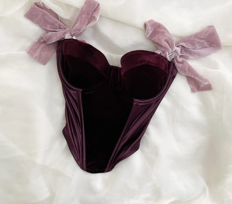 Sexy Backless Corset Party Top