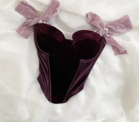Sexy Backless Corset Party Top
