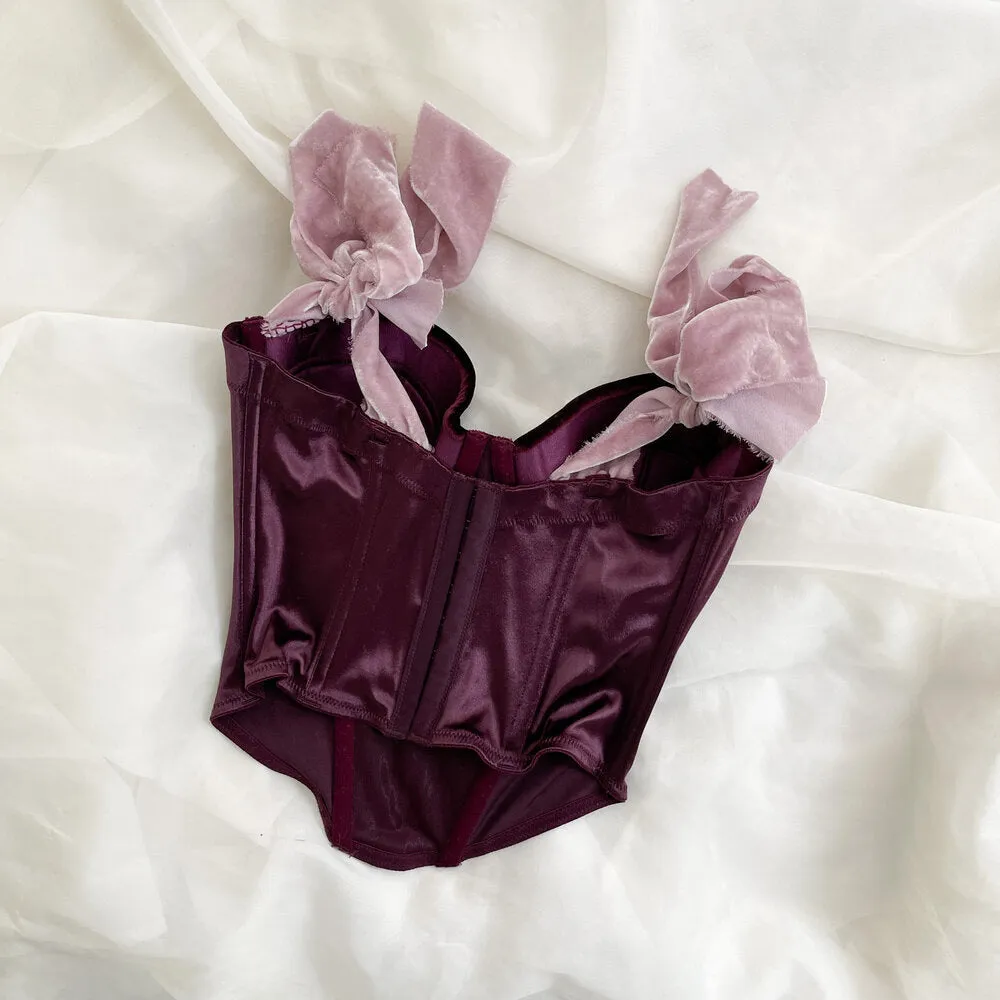 Sexy Backless Corset Party Top