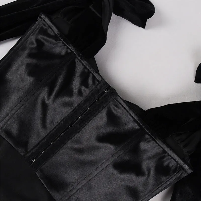 Sexy Backless Corset Party Top