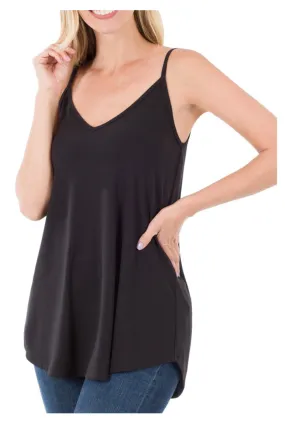Sexy Basics Cami in Onyx