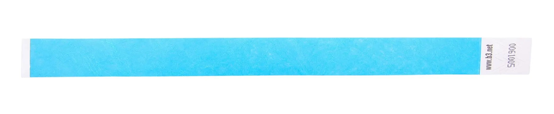 SICURIX Sequentially Numbered Security Wristbands 100 Pack BLUE (85030)