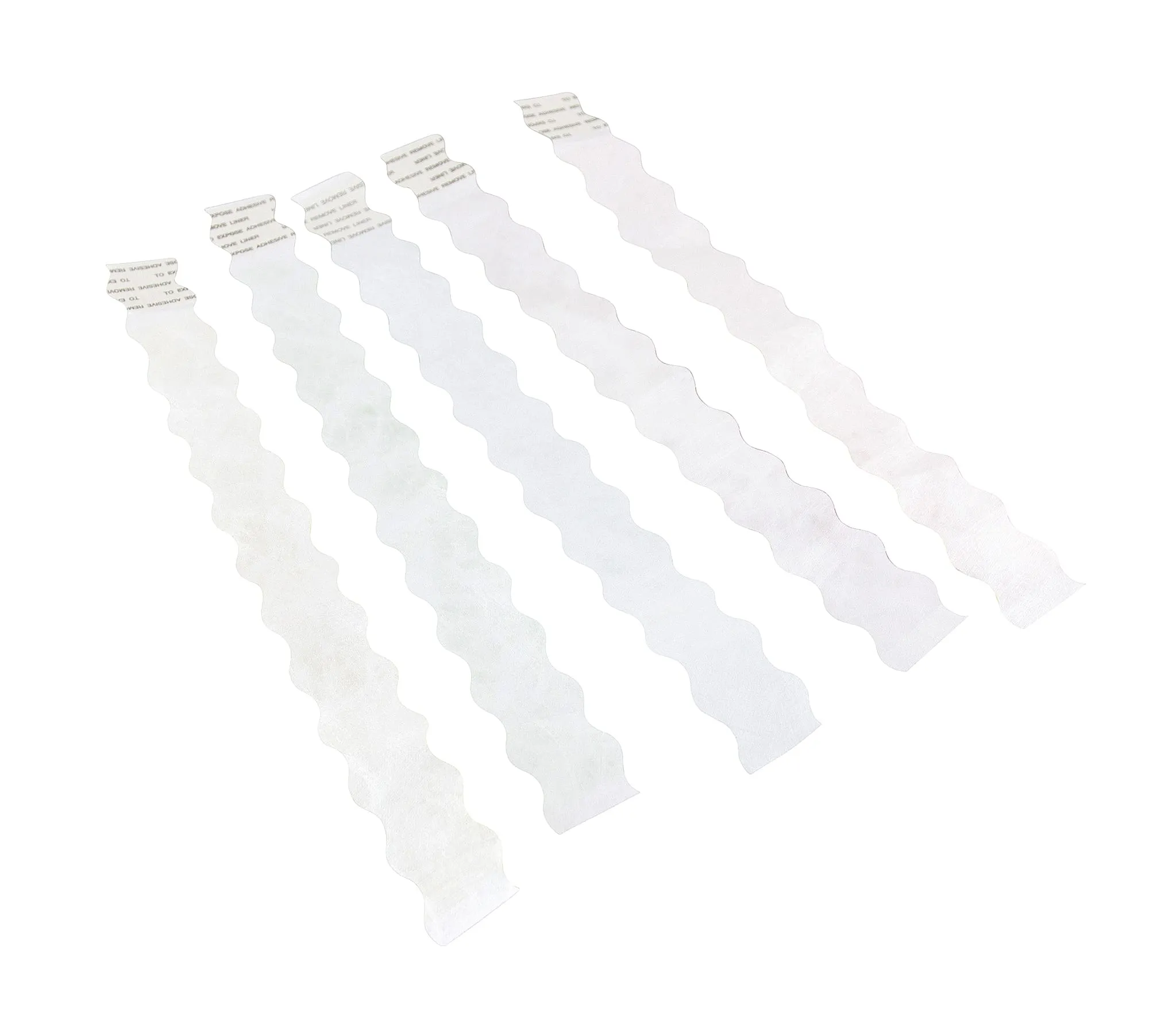 SICURIX Wristbands Wavy BLUE 100/pack (85330)