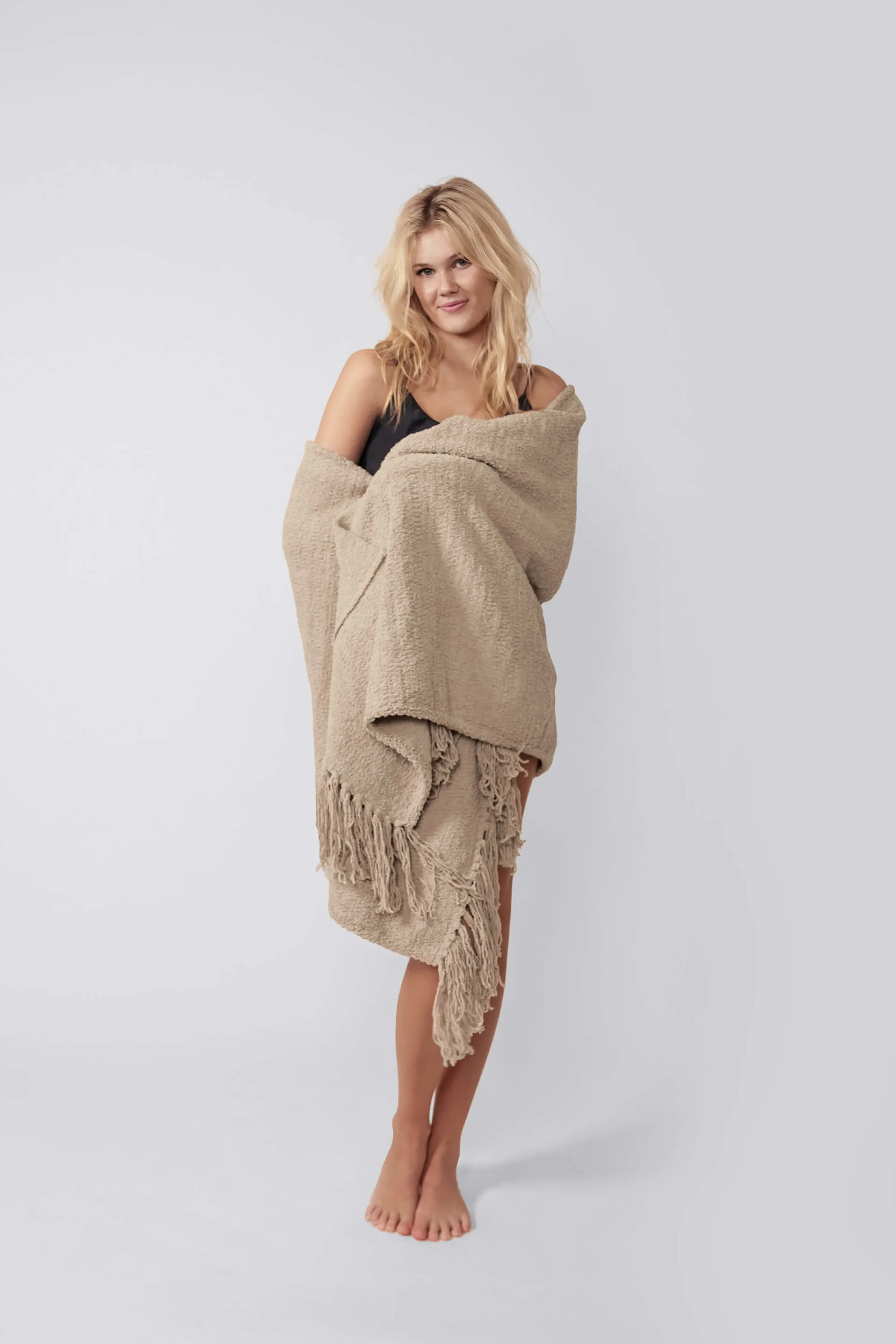 Snug Fringed Wrap