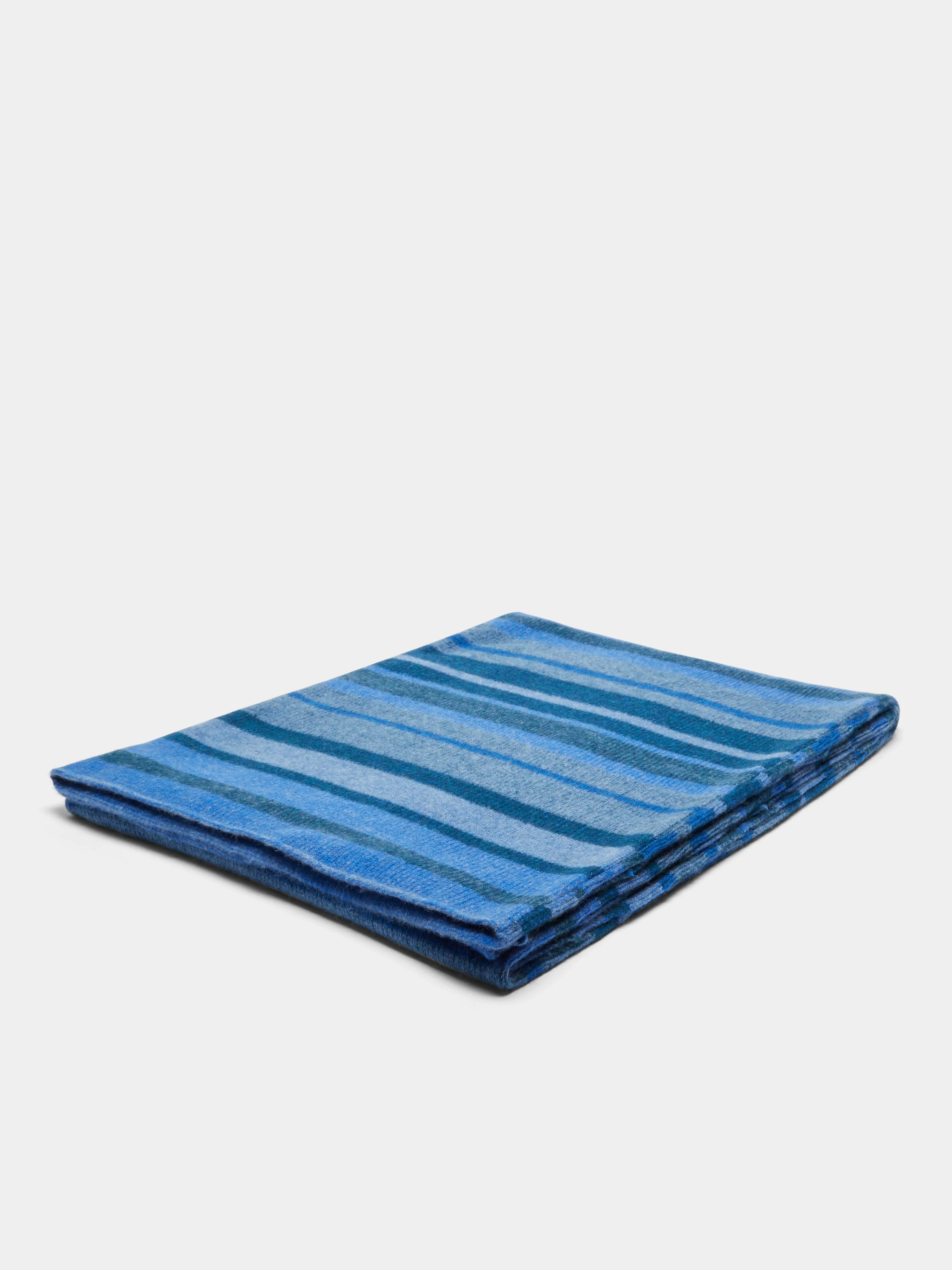 Stripe Super Soft Cashmere Blanket