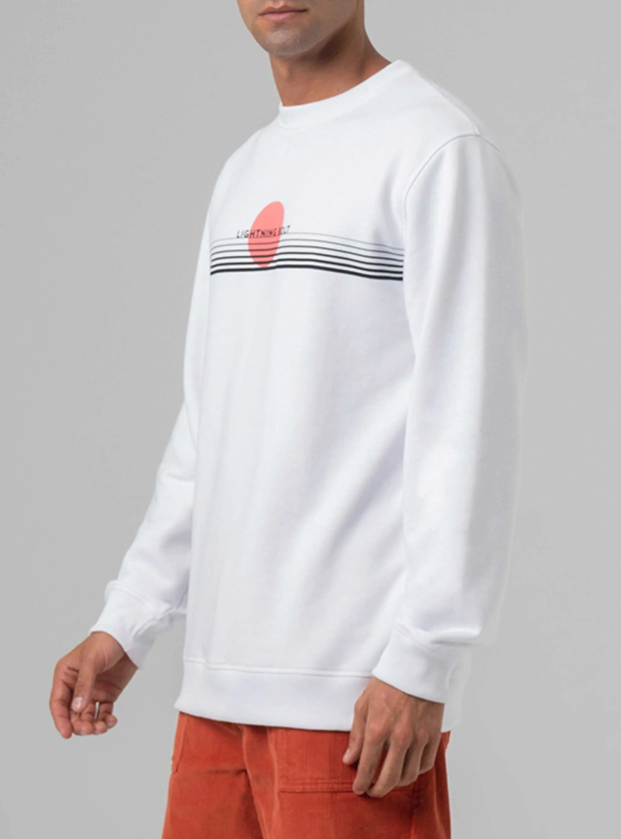 SWEATSHIRT WITH FRONT PRINT