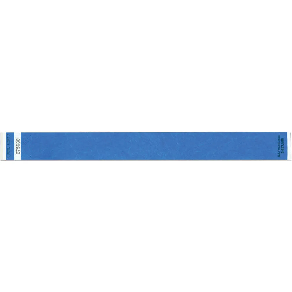 Tytan® Tabless® Tyvek® Wristbands 1" TTAB (1000/Box)