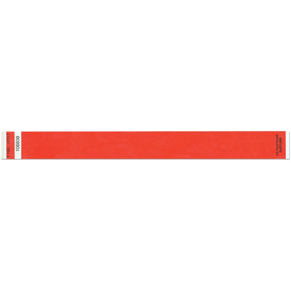 Tytan® Tabless® Tyvek® Wristbands 1" TTAB (1000/Box)