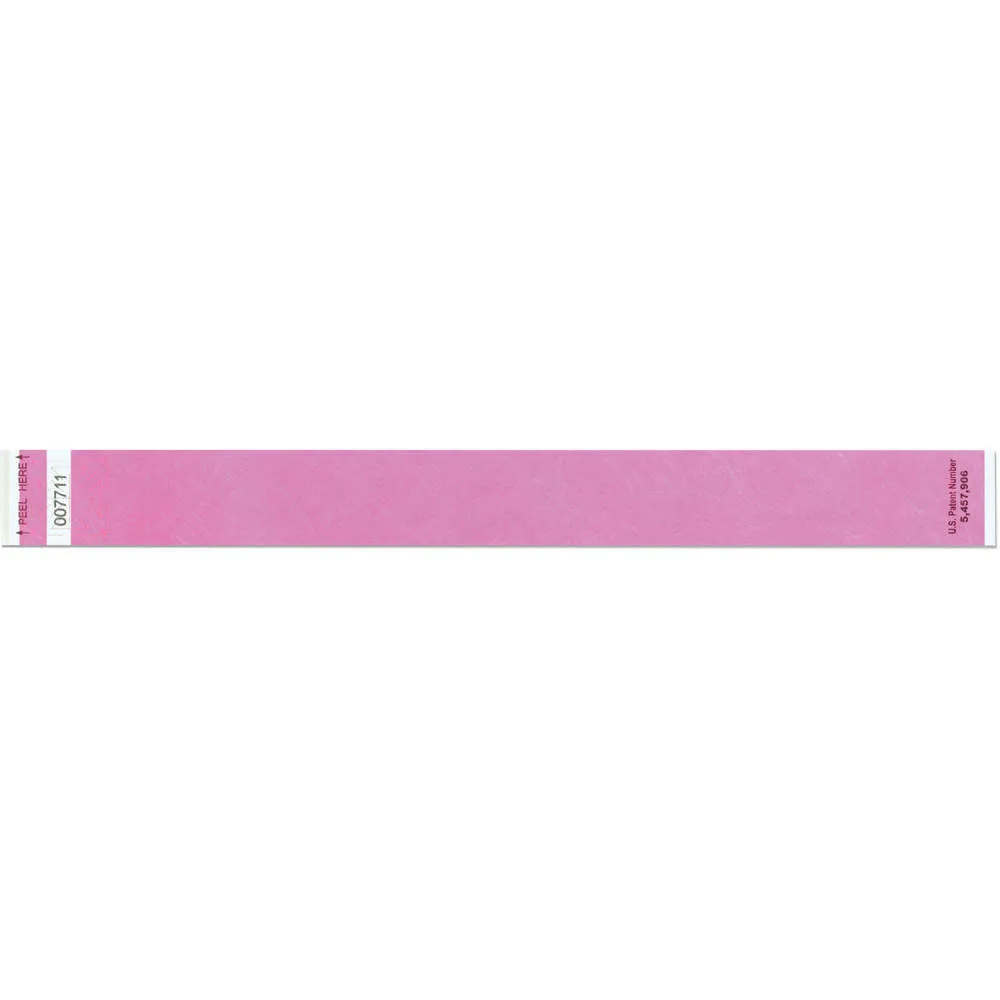 Tytan® Tabless® Tyvek® Wristbands 1" TTAB (1000/Box)