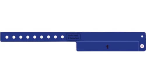 Vinyl Wristbands - 1 Tab
