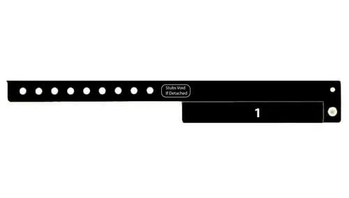Vinyl Wristbands - 1 Tab