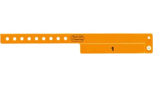 Vinyl Wristbands - 1 Tab
